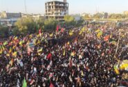نجف میزبان حماسه اشک و غیرت جهان اسلام شده است/ تشییع میلیونی آقای شهید ایران در عراق ثبت تاریخ شد