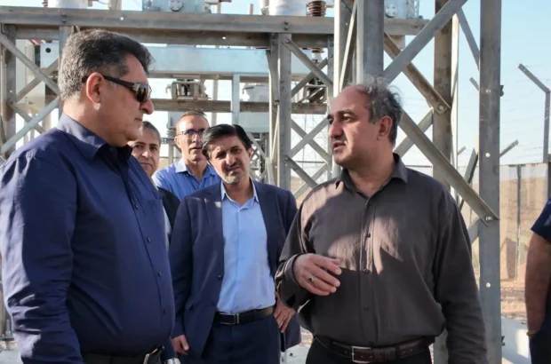 بازسازی تاسیسات برقی گویم شیراز در جنگ اخیر بازدید شد/ قائدی: بازگشت این پُست به مدار نقش موثری در پایداری شبکه تامین دارد